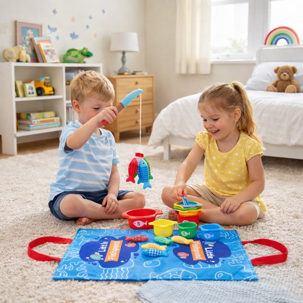 Kreatives Montessori Angelspiel