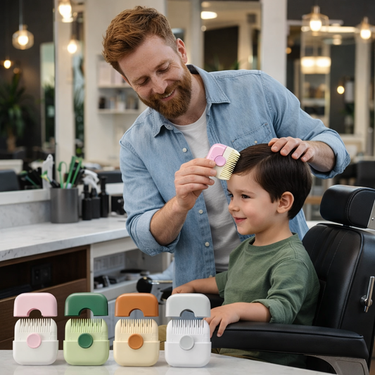 MiniFriseur Schneidekamm - sanftes Haareschneiden für Kinder