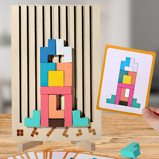 Montessori Holz Tetris