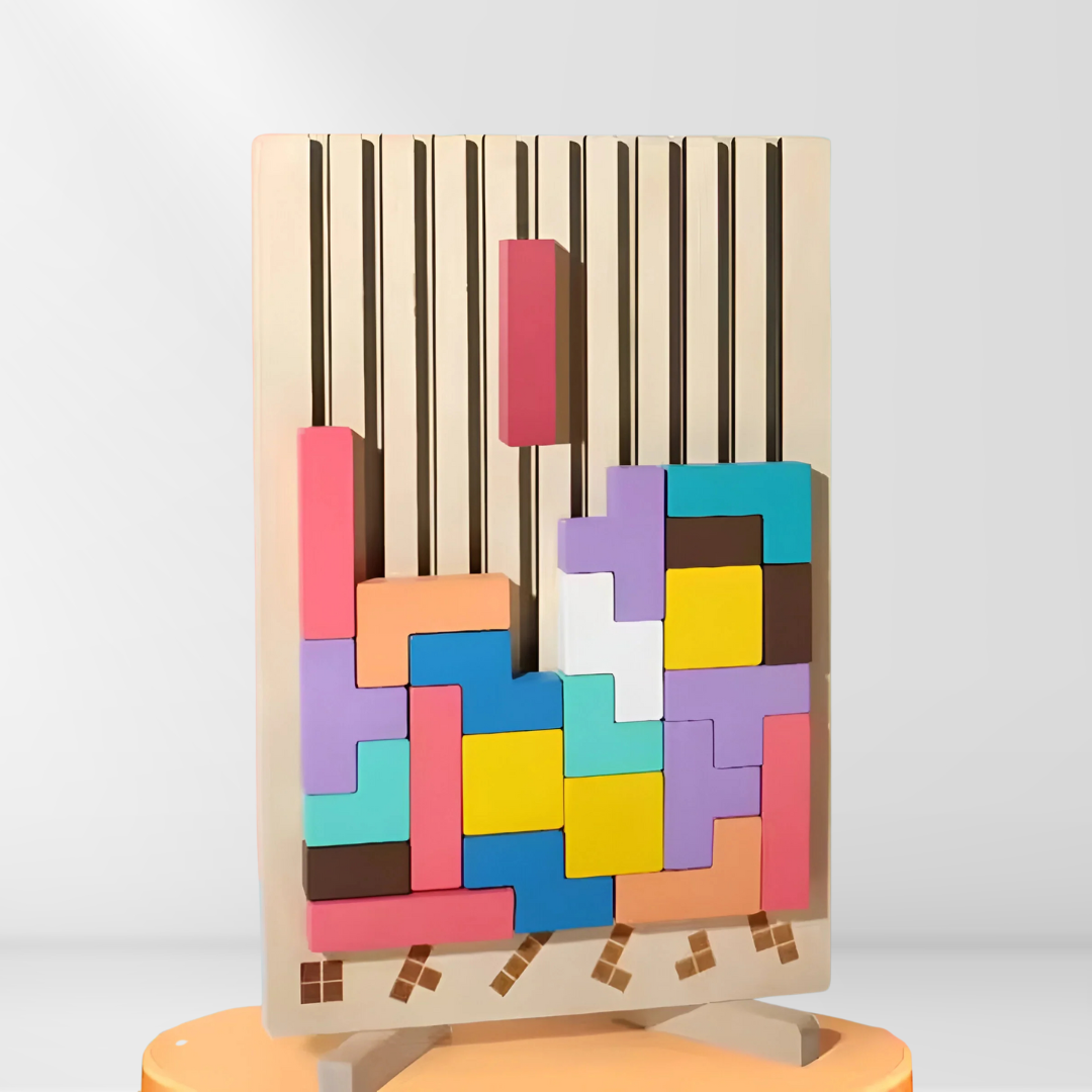 Montessori Holz Tetris