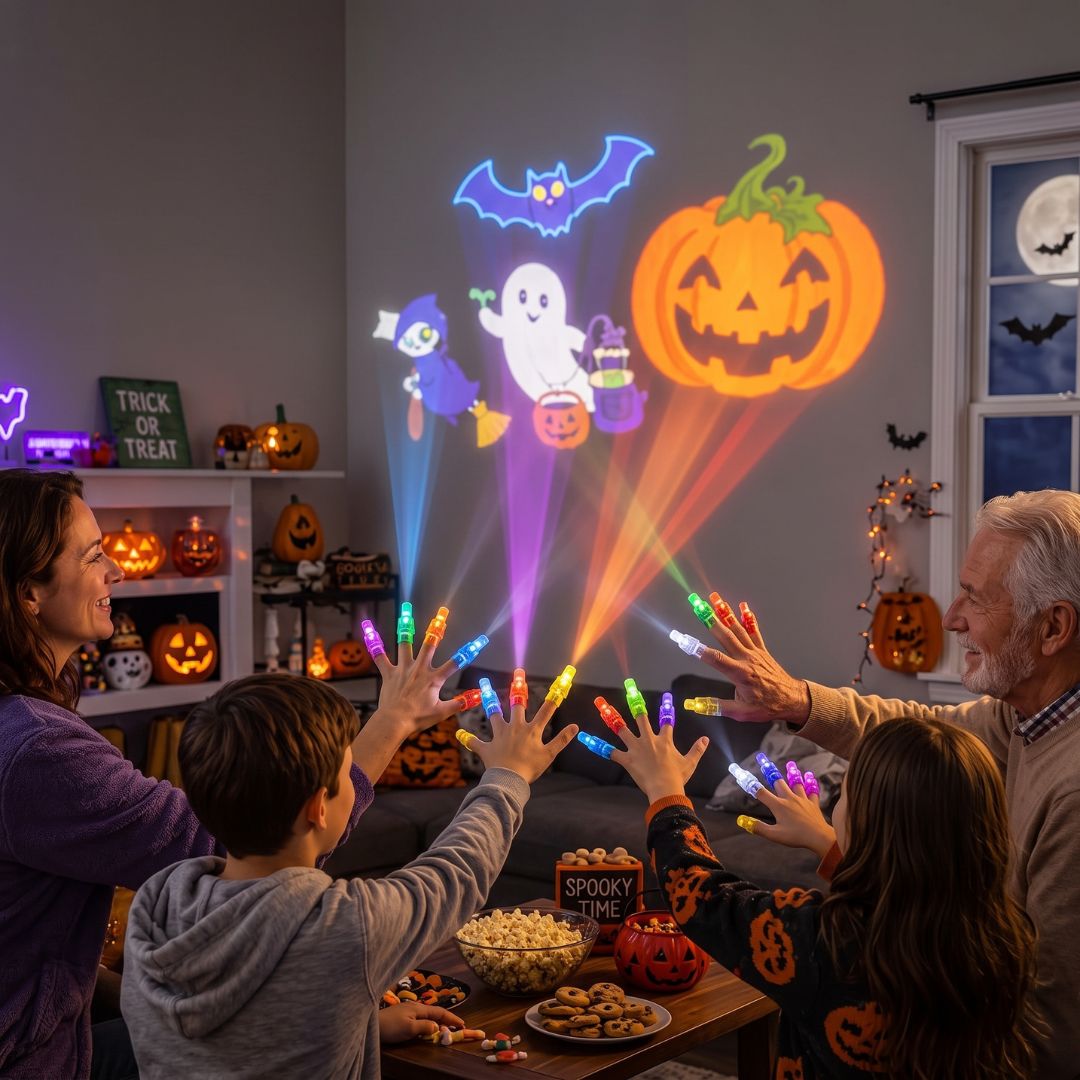 SpookyBeam - Halloween Finger-Projektor