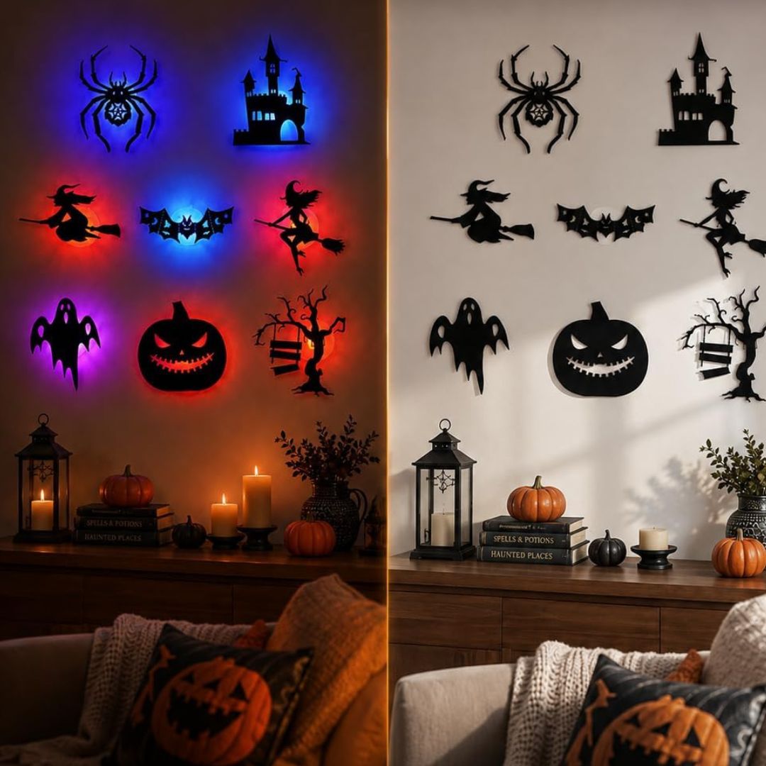 3D Wanddekoration für Halloween