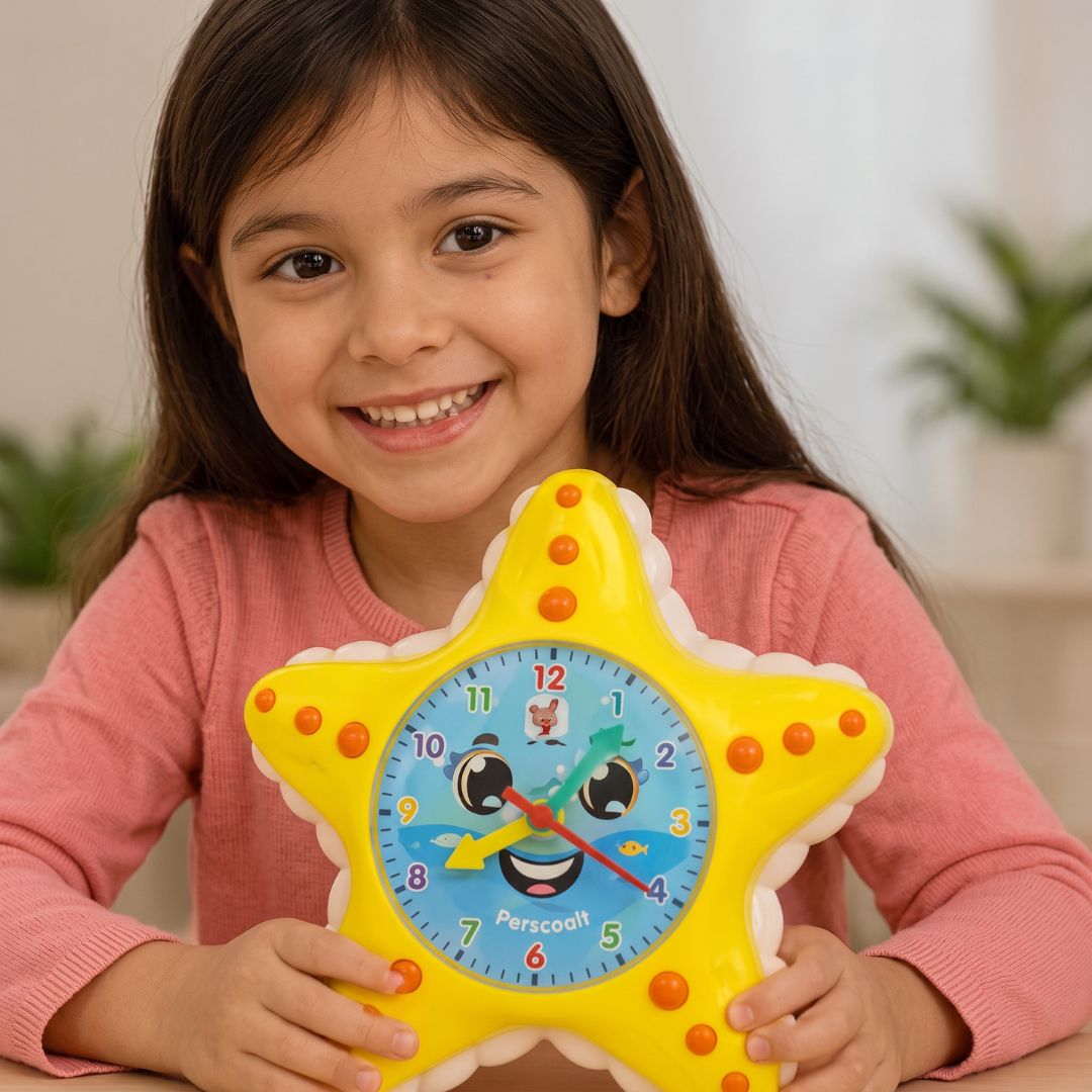 TimeStar - Interaktive Lernuhr im Seestern-Design