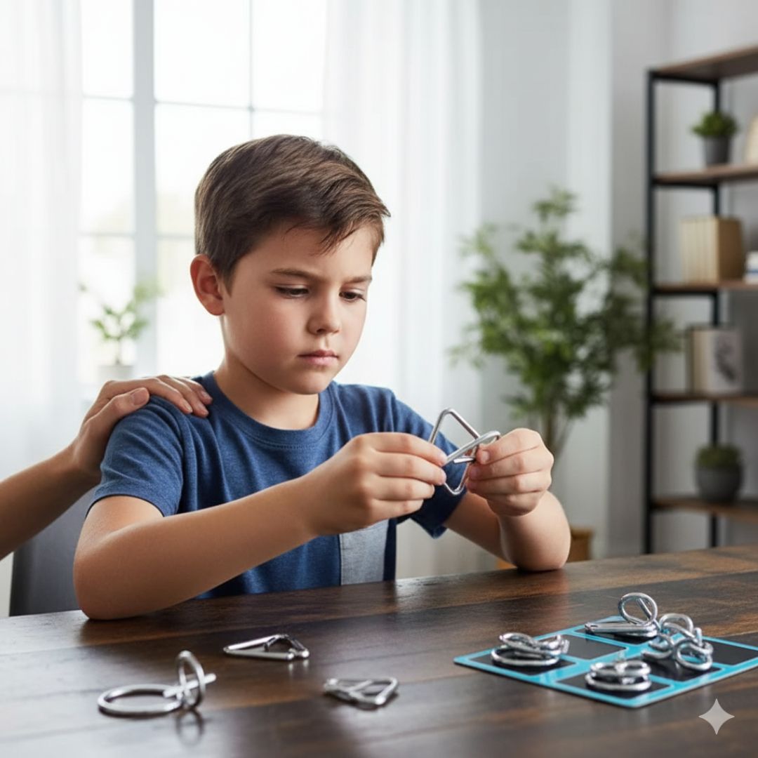 KnotenKönig - Denksport Aufgaben für Kinder