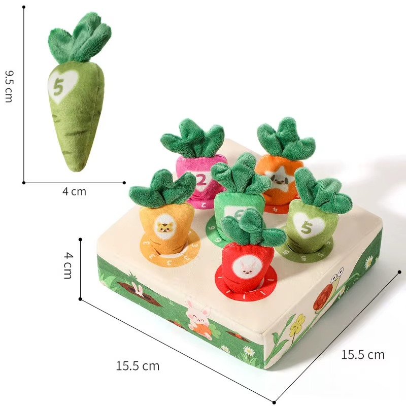 Montessori Karotten Sortier Spiel für Kinder