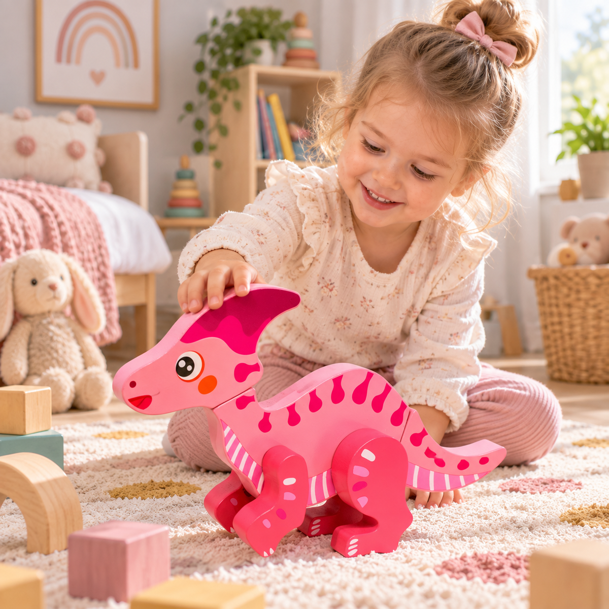 MagnaRex - Magnetische Dinosaurier-Bausteine