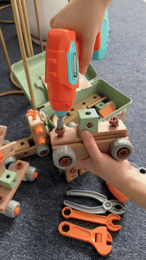 BauProfi - Werkzeugkoffer und Bauset für Kinder