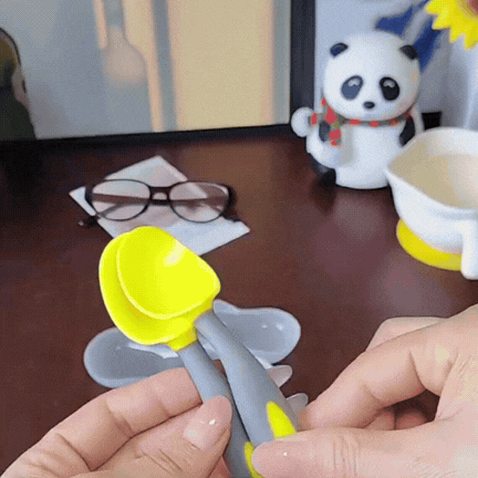 EasyScoop - Baby-Trainingslöffel gebogen
