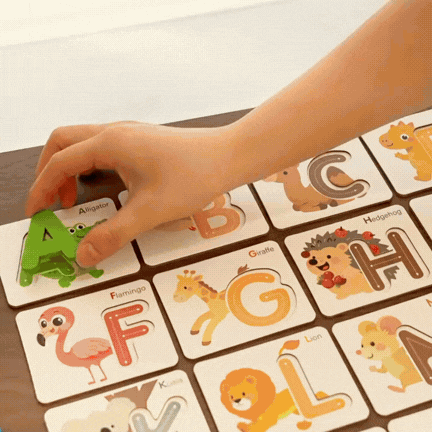 ABC-Kumpel - Buchstaben-Tier-Zuordnungsspiel