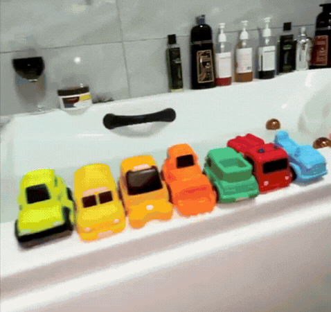 PlanschAutos - Leuchtende Wasser-Aktivierte Badeautos