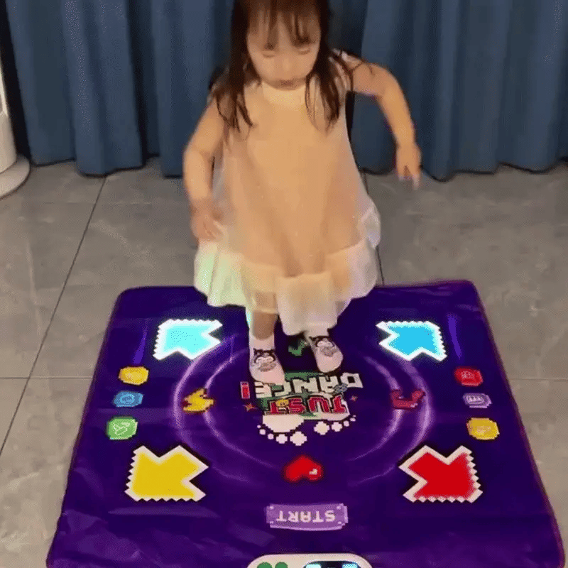 DanceGlow - Interaktive Musik- und Lichtmatte für Kinder