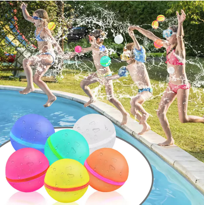 Wiederverwendbare & sichere Wasserbomben für Kinder