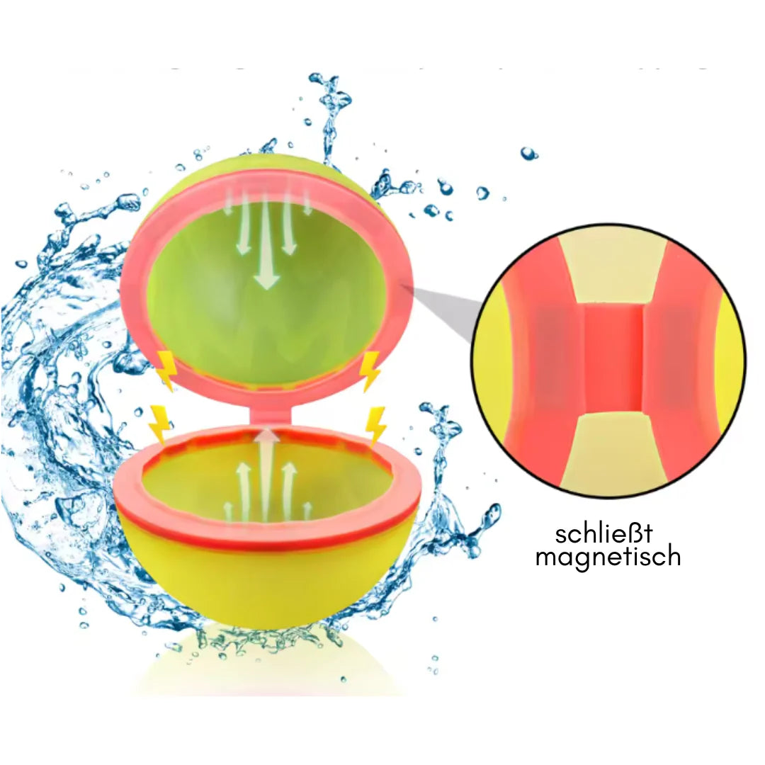 Wiederverwendbare & sichere Wasserbomben für Kinder