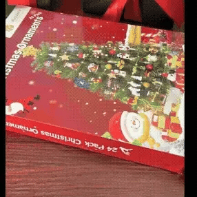 WeihnachtsBau - Adventskalender mit Bauklötzchen