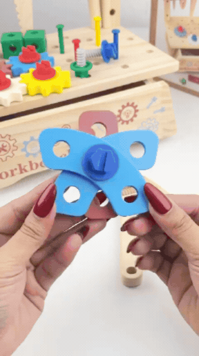 HandwerkHeld - Kinder-Werkzeugset aus Holz
