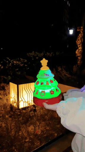 MerryBubbles - Weihnachtsbaum mit Musik und Seifenblasen