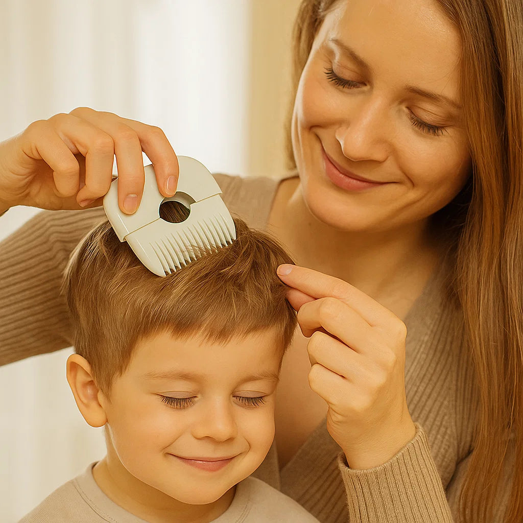 MiniFriseur Schneidekamm - sanftes Haareschneiden für Kinder