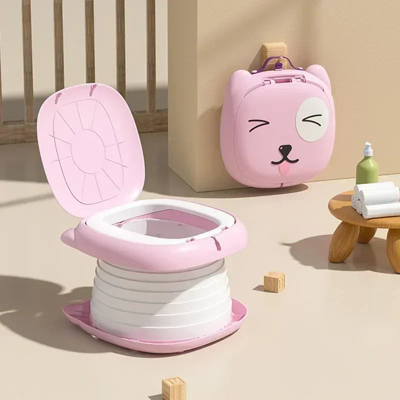 Reise-Toilette für Kinder – Zusammenklappbar & Sicher