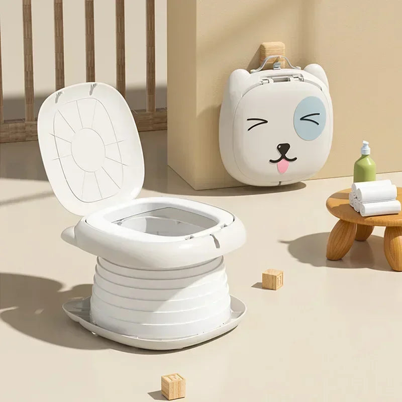 Reise-Toilette für Kinder – Zusammenklappbar & Sicher