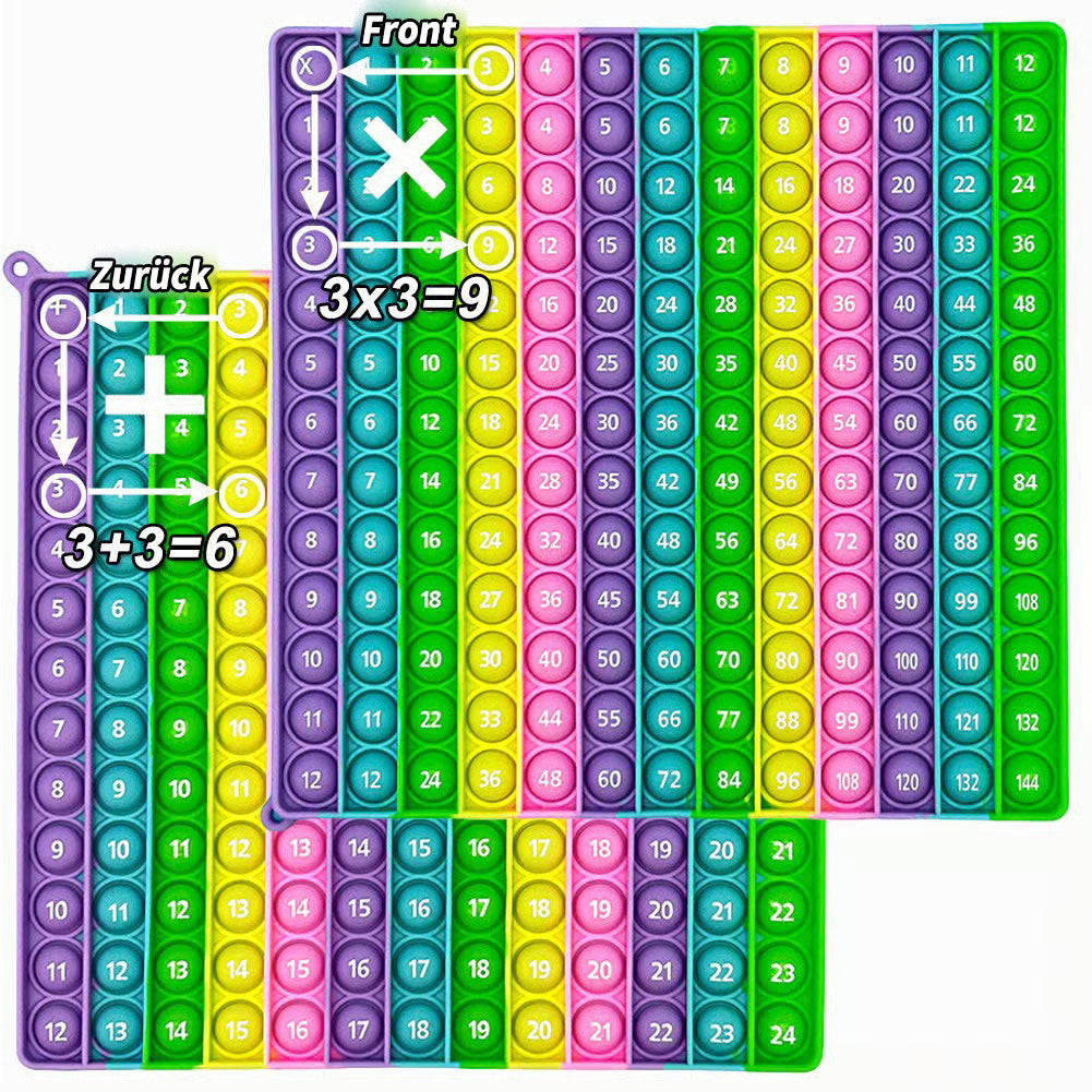 1x1 Mathe Lernspiel für unterwegs