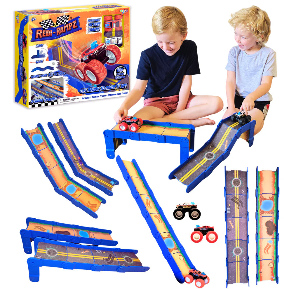 Mega Rampenbau Set – Kreative Rennstrecke
