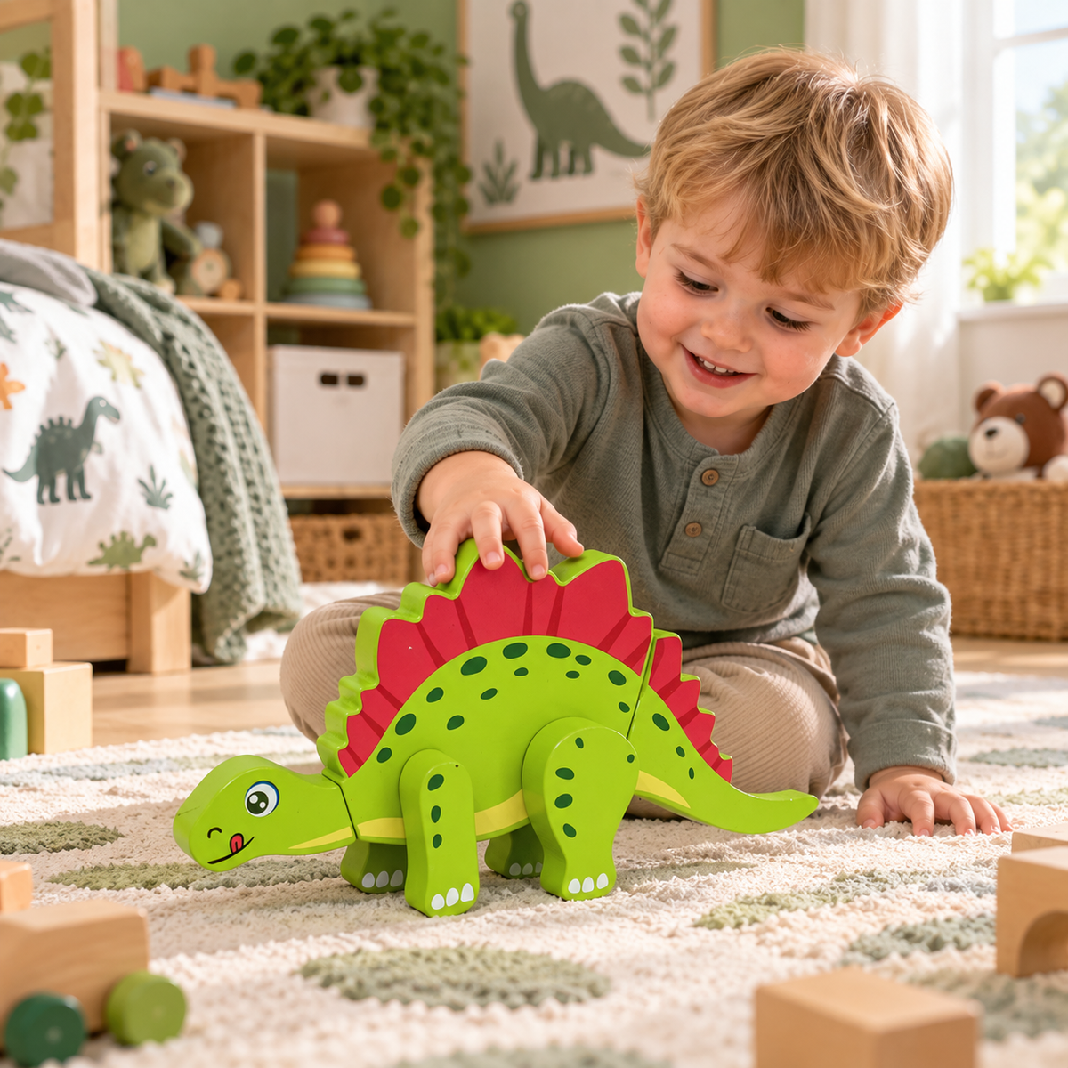MagnaRex - Magnetische Dinosaurier-Bausteine