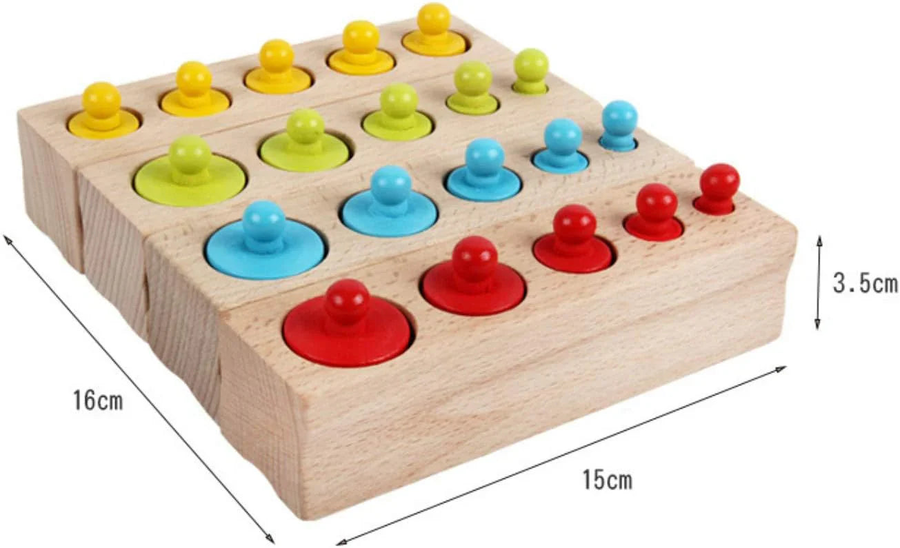 Montessori-Sortierspielzeug aus Holz